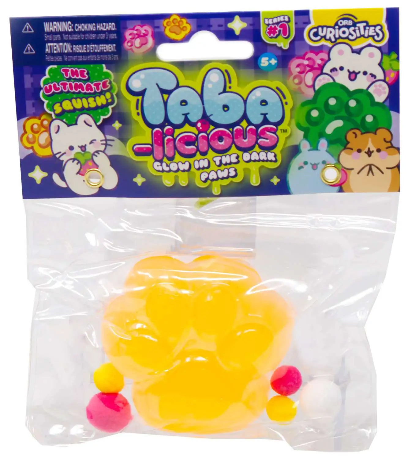 ORB | Taba-Licious | Glow in the Dark Paws | Choose Your Color