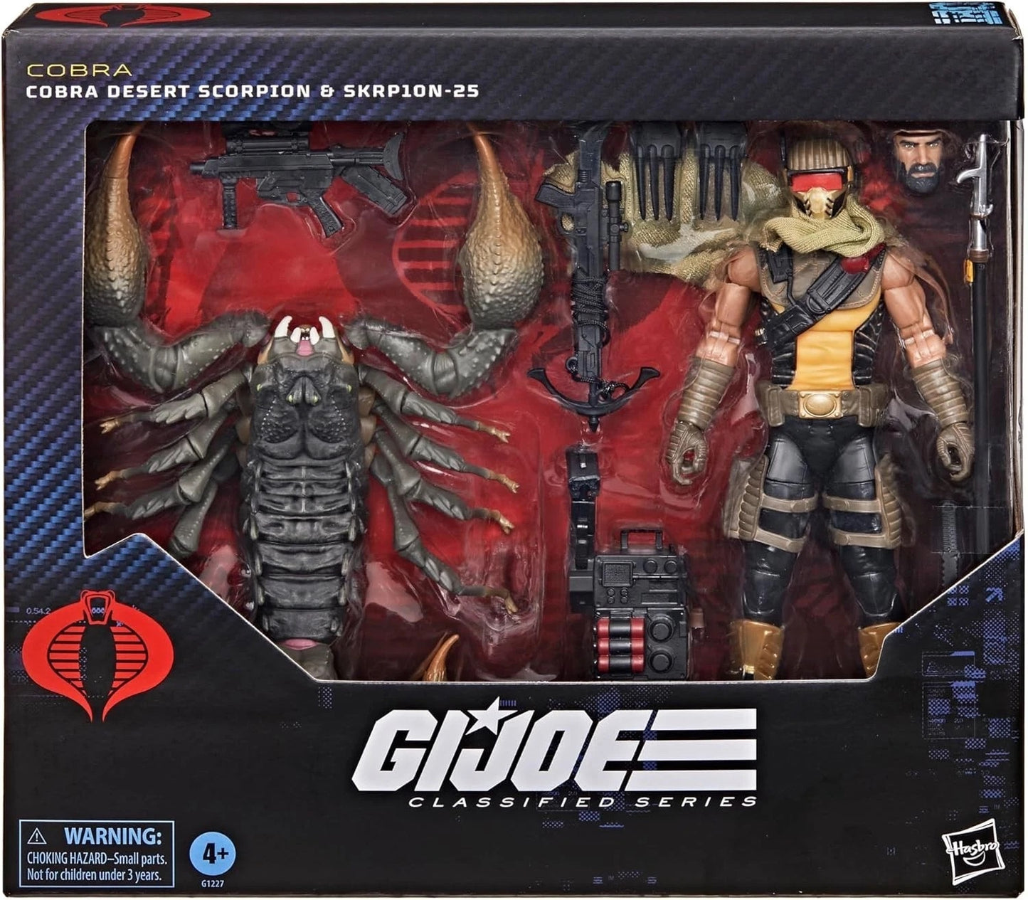 PREORDER - Hasbro GiJoe Classified #180 Cobra Desert Scorpion & SKRP10N-25