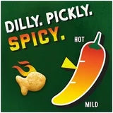 Goldfish Spicy Dill Pickle Flavored Crackers pack of 6