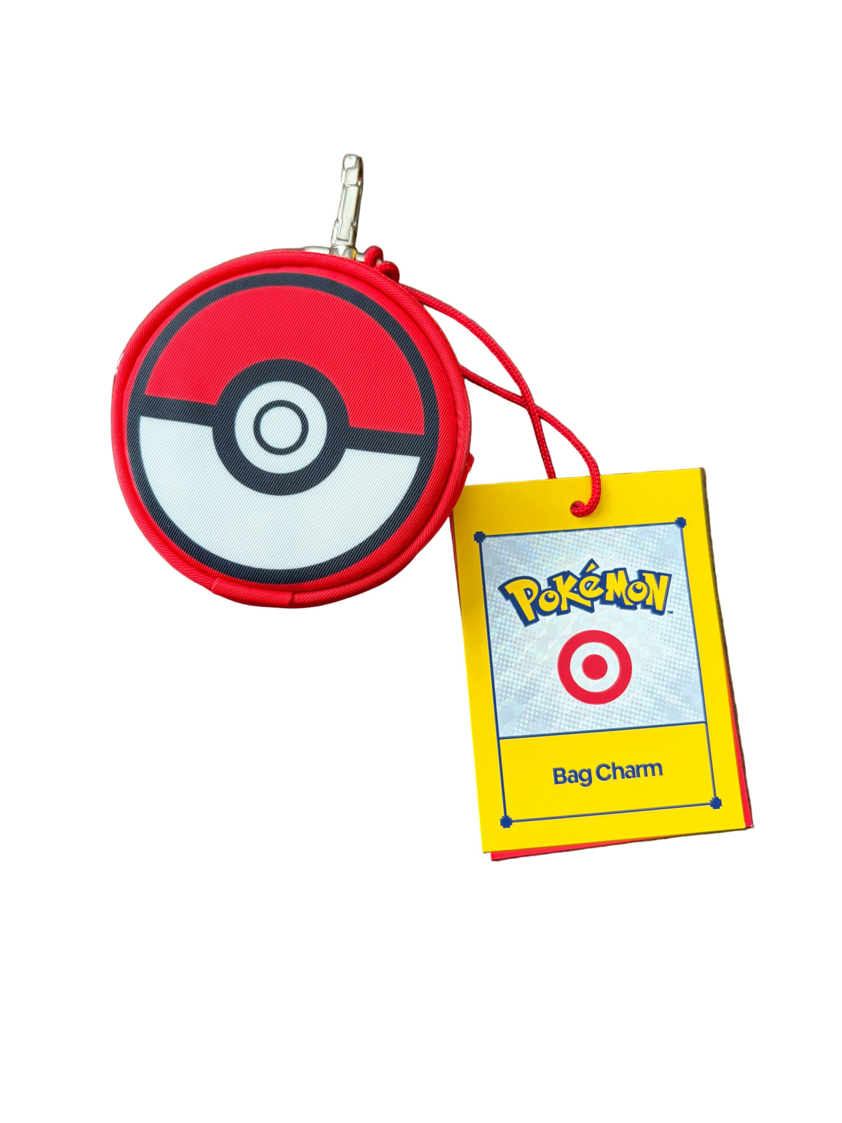 Pokémon Bag Charm & Coin Purse | Red