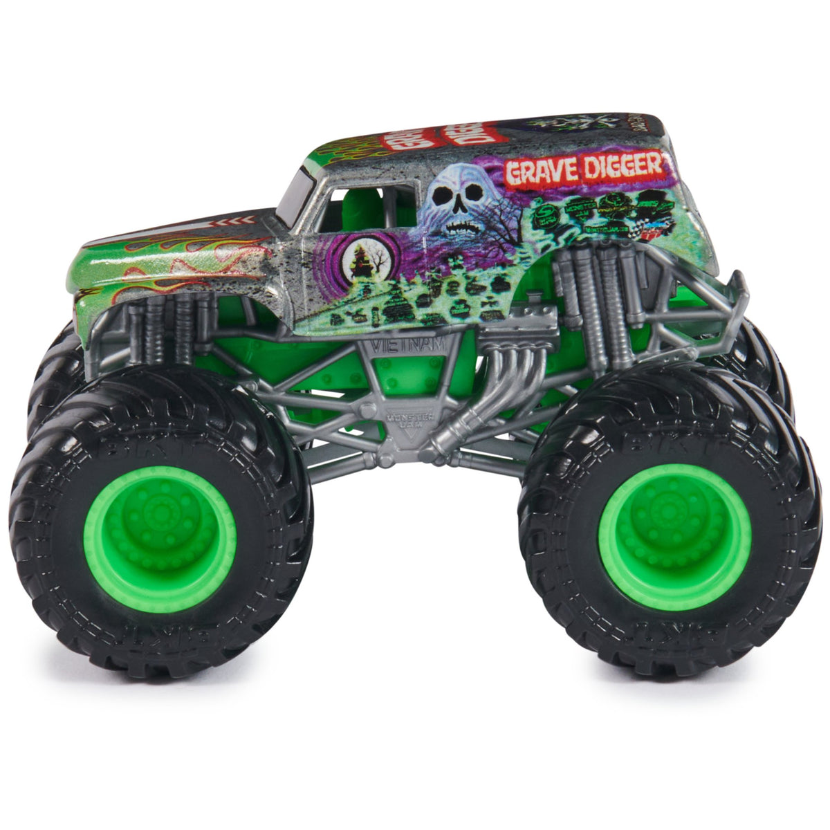 Spin Master | Monster Jam Grave Digger | 1:64 Scale Die-Cast Monster Truck
