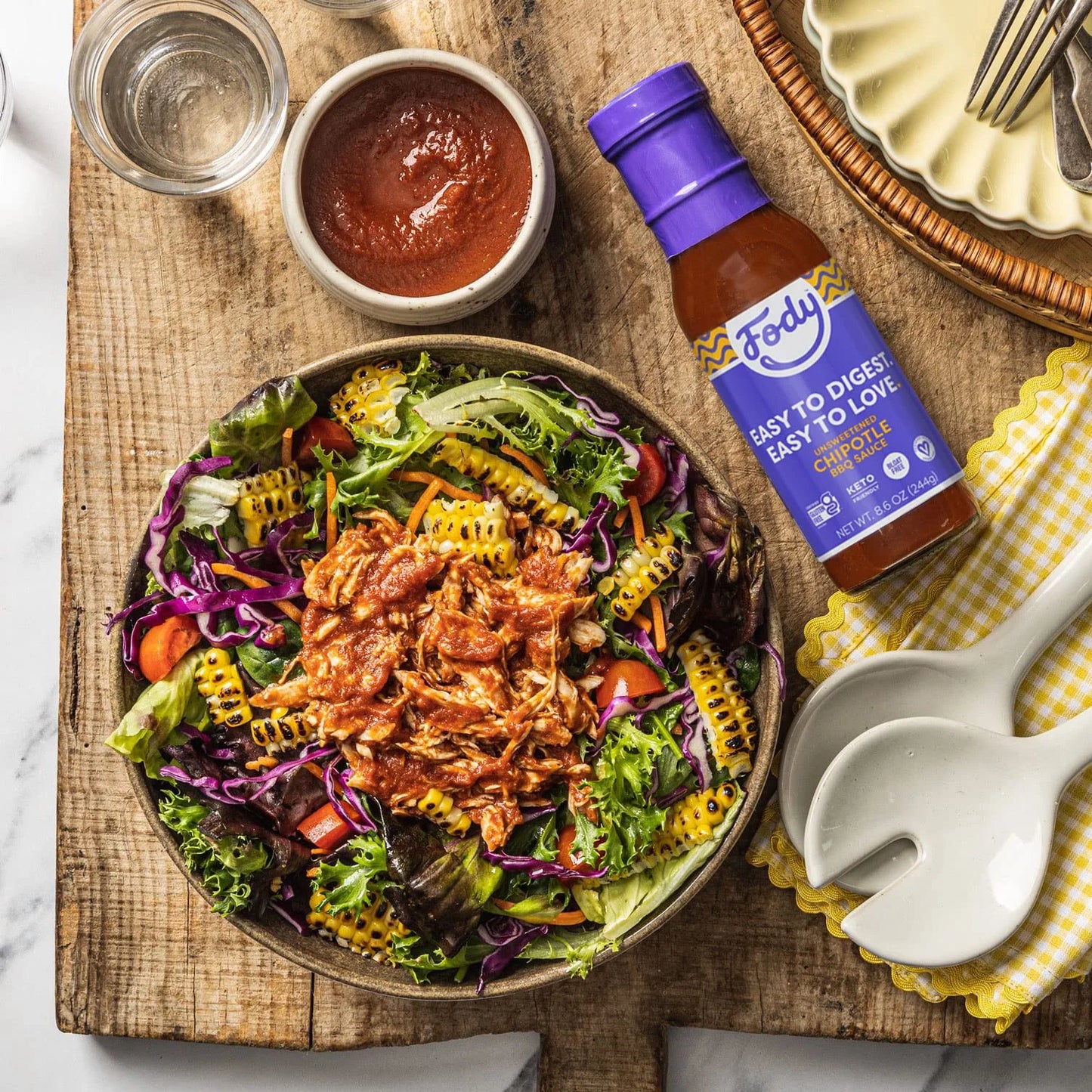 Fody Foods Chipotle BBQ Sauce - 8.6 oz
