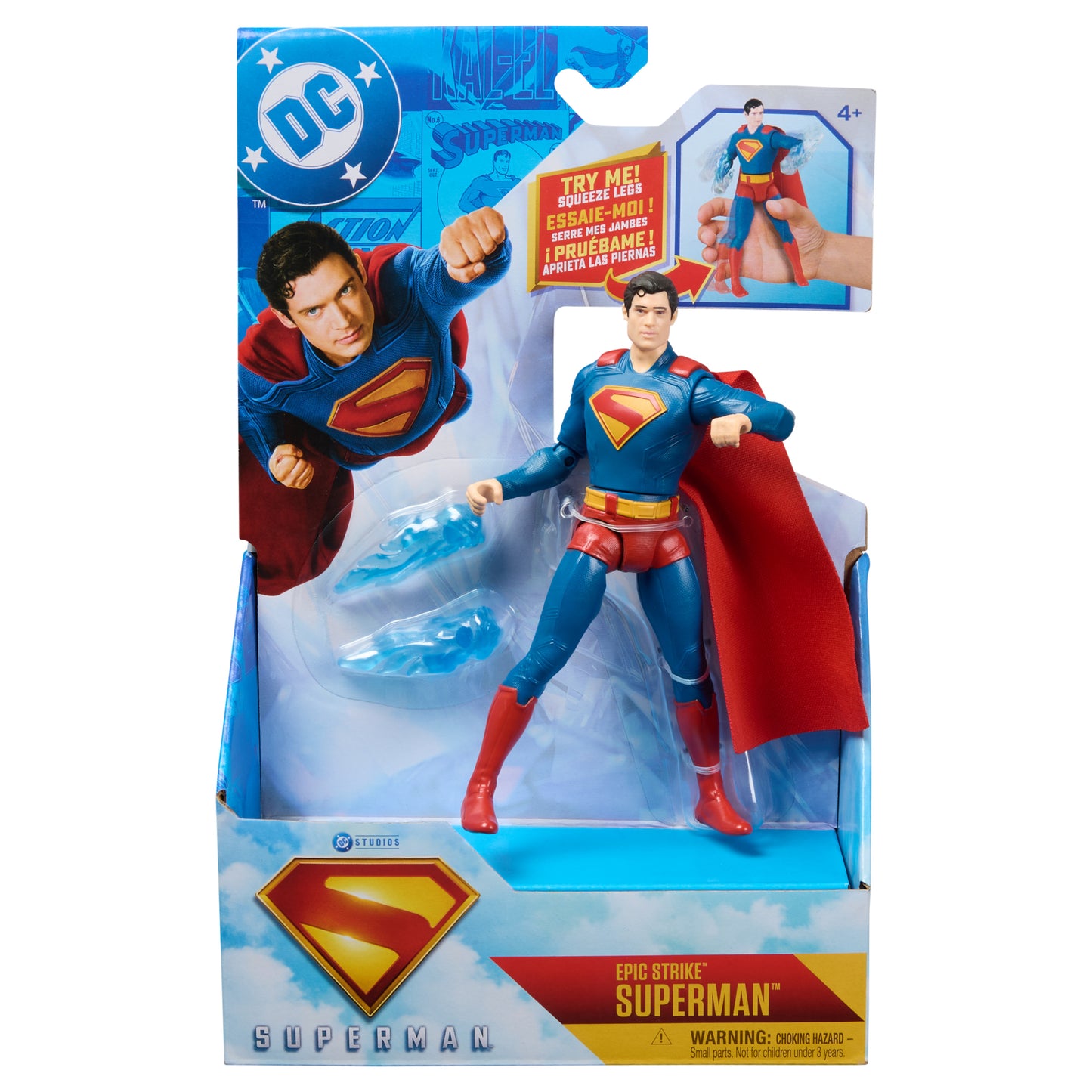 DC Epic Strike Superman Action Figure