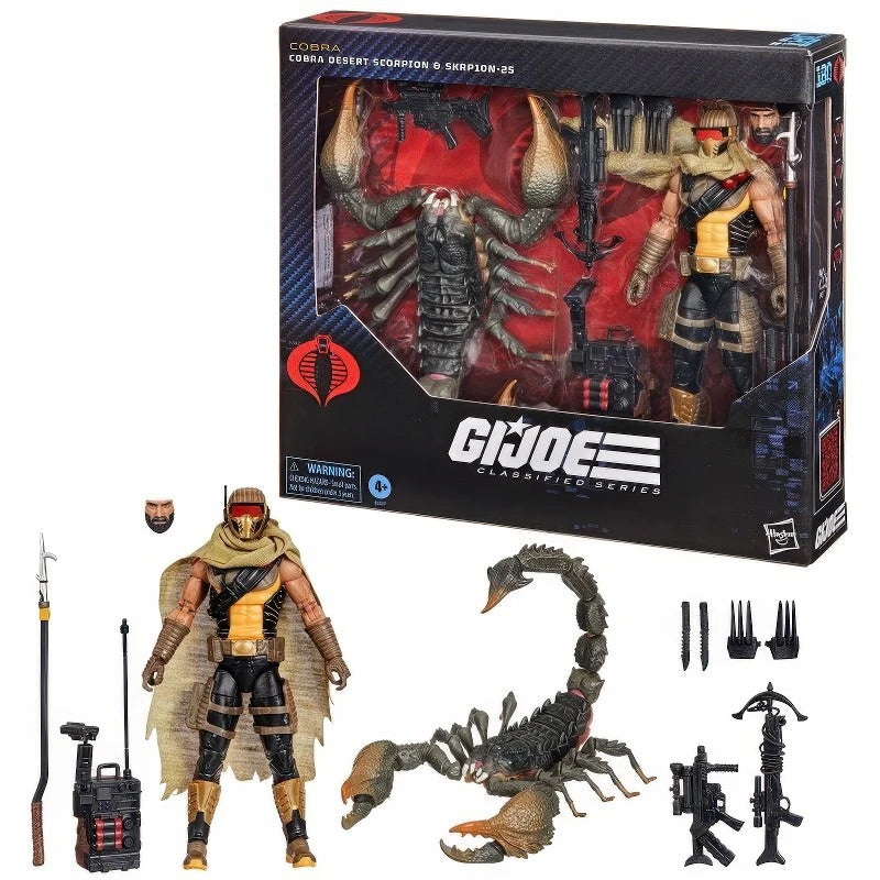 PREORDER - Hasbro GiJoe Classified #180 Cobra Desert Scorpion & SKRP10N-25