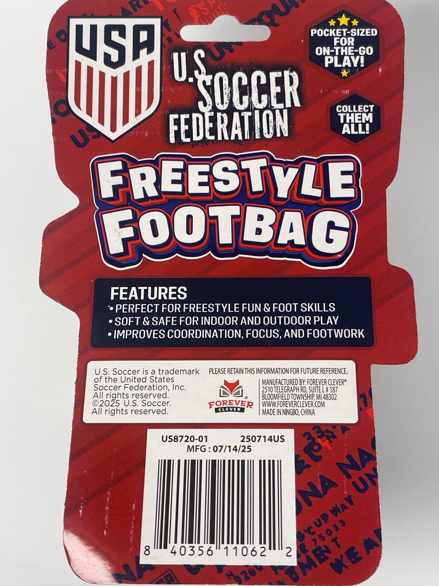 Freestyle Footbag | USA Soccer Federation Edition