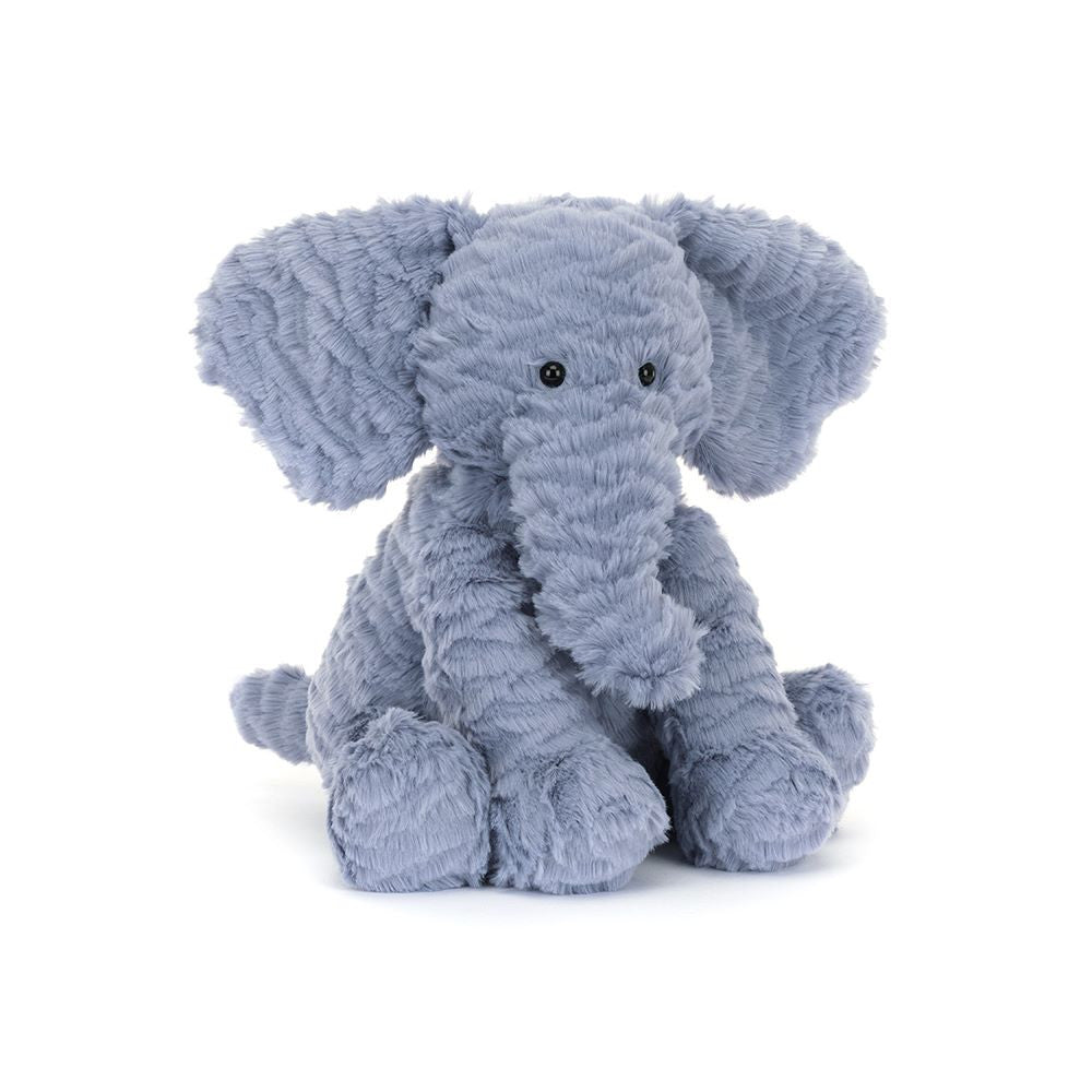 Jellycat Fuddlewuddle Blue Elephant Stuffed Plush | One Size