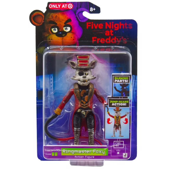 Jazwares | Five Nights at Freddy's | Ringmaster Foxy | Action Figure