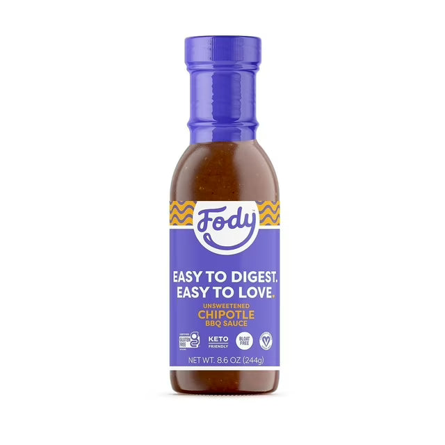 Fody Foods Chipotle BBQ Sauce - 8.6 oz