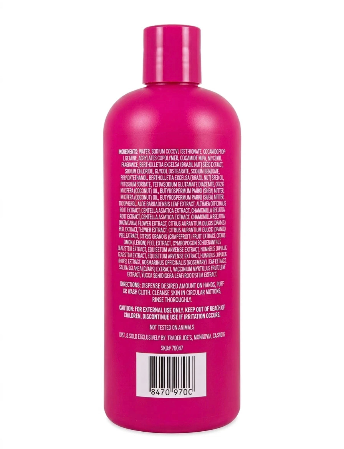 Trader Joe’s Brazil Nut Body Wash (16 oz)