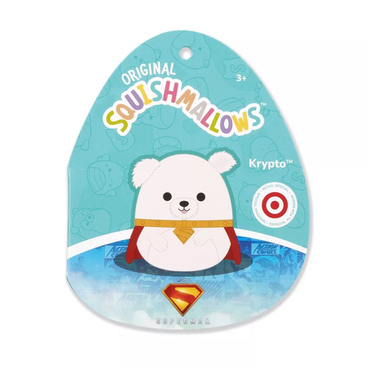 Squishmallows - Rusty The Mouse With Blue Hat Plush Exclusive 8"