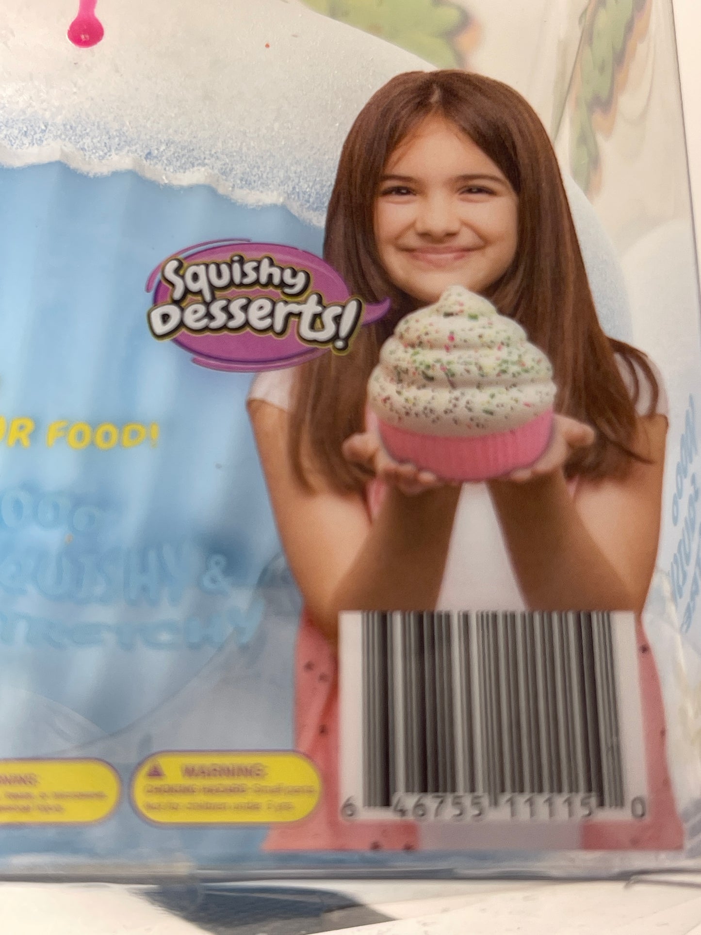 Squeezee Sweets | Squishy Cupcake | Blue & Scented Squishy