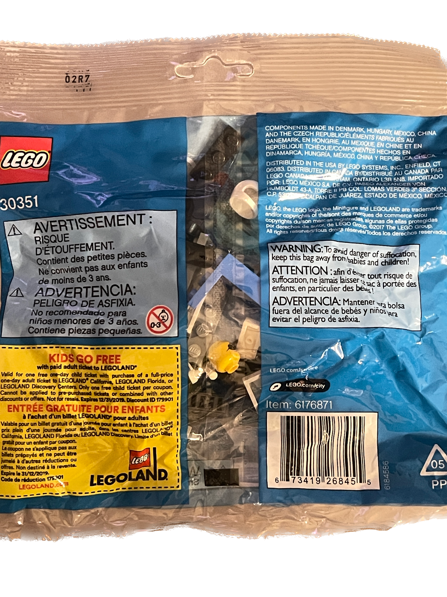LEGO CITY: Police Helicopter 30351