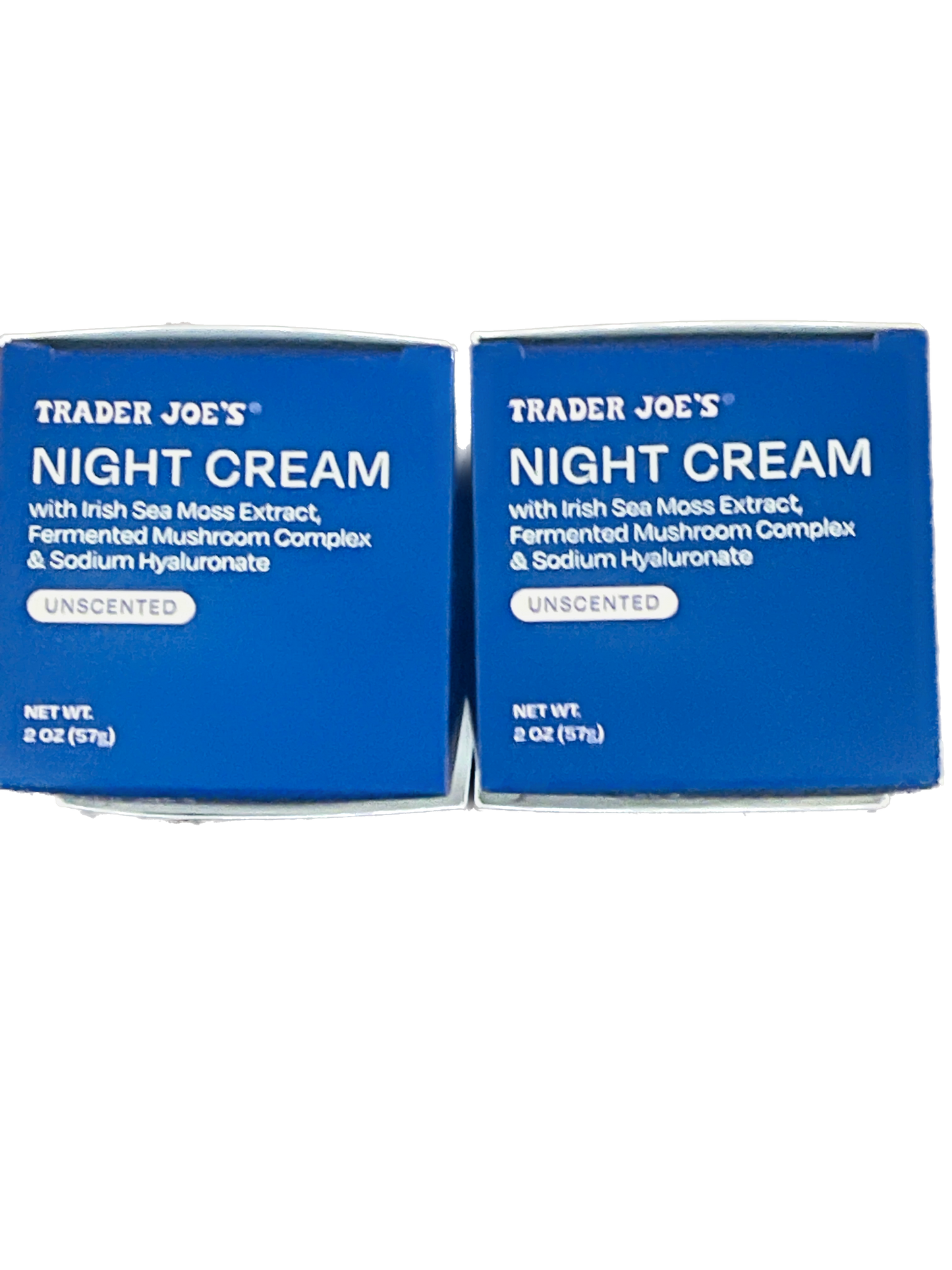 Trader Joe's Nourish Enriched Intensive Antioxidant Facial Night Cream | 2 Pack