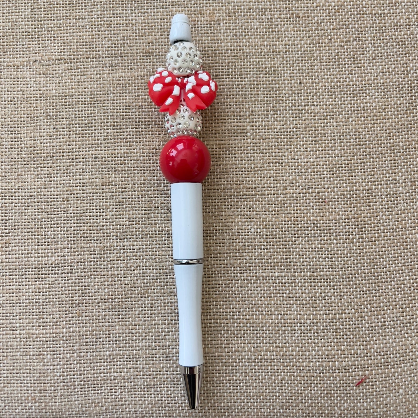 Bead and Focal Bow Pen