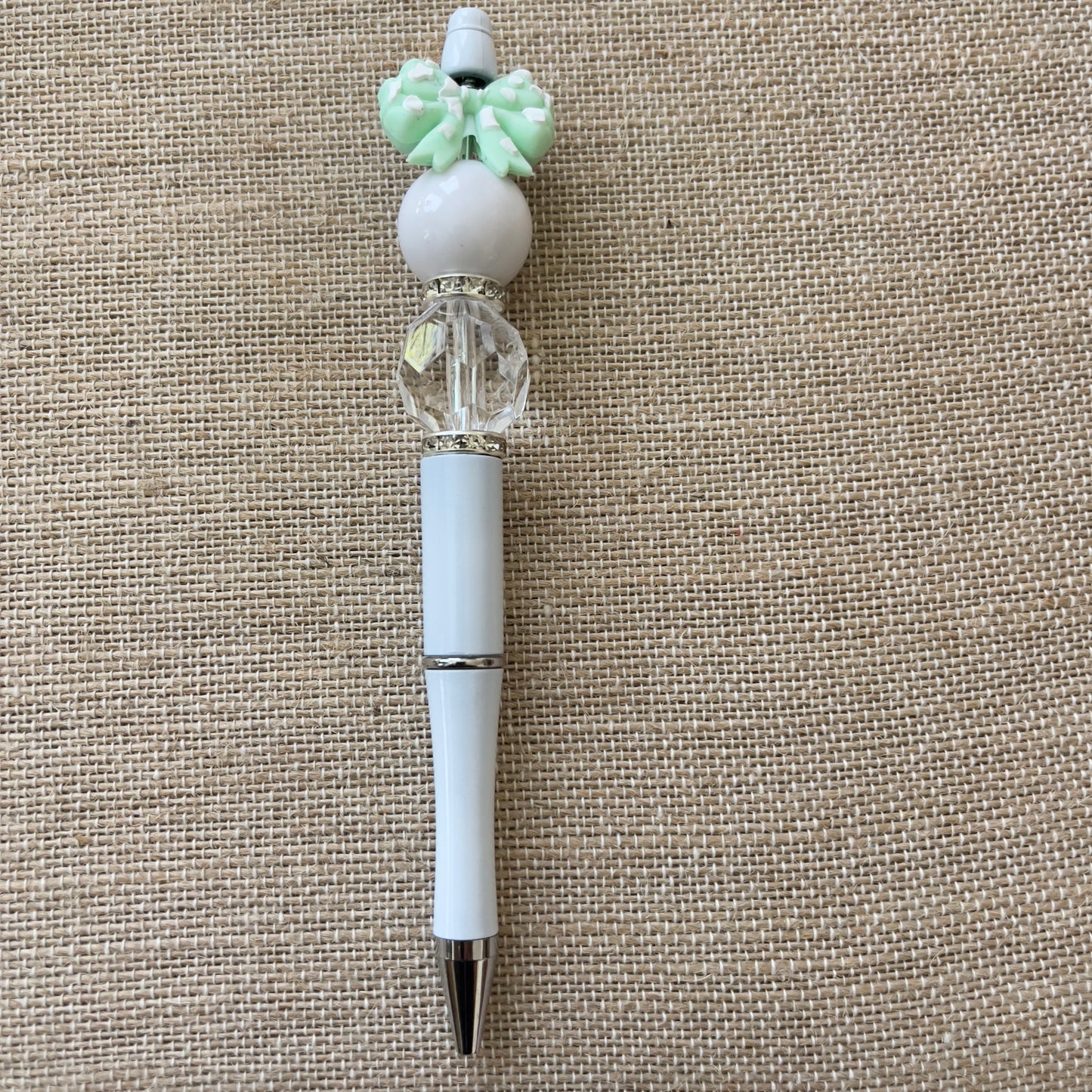 Bead and Focal Bow Pen