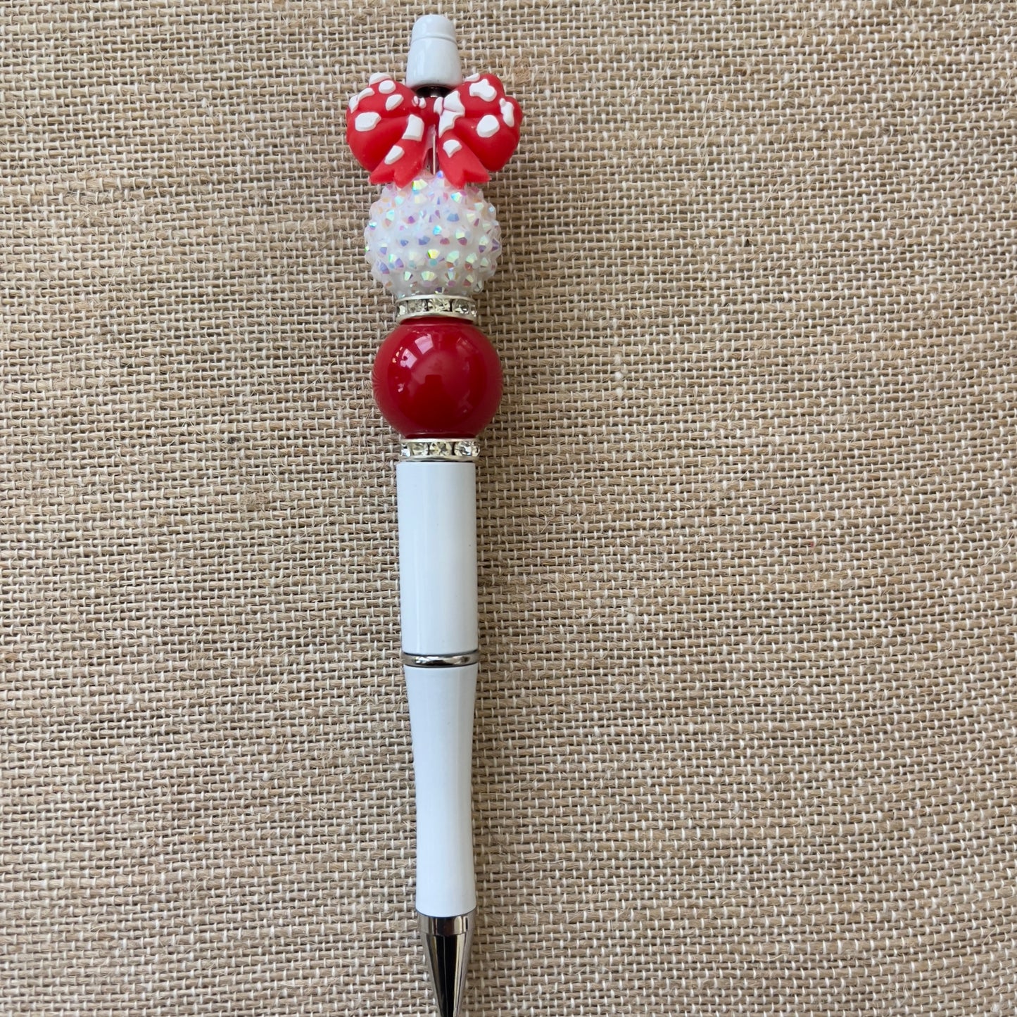 Bead and Focal Bow Pen