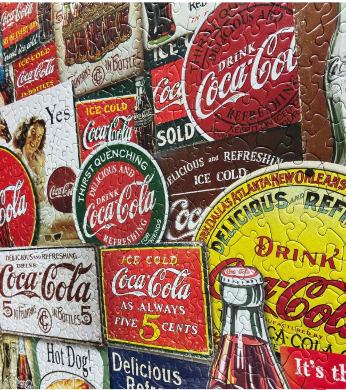 Coca-Cola | Jigsaw Puzzle | 1000 Pcs | Tin Box
