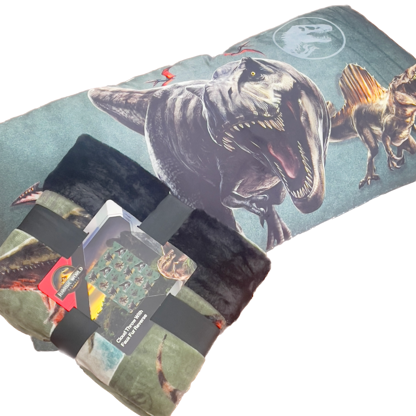 Jurassic Park Pillow And Blankets -Jurassic World Blazing Fury