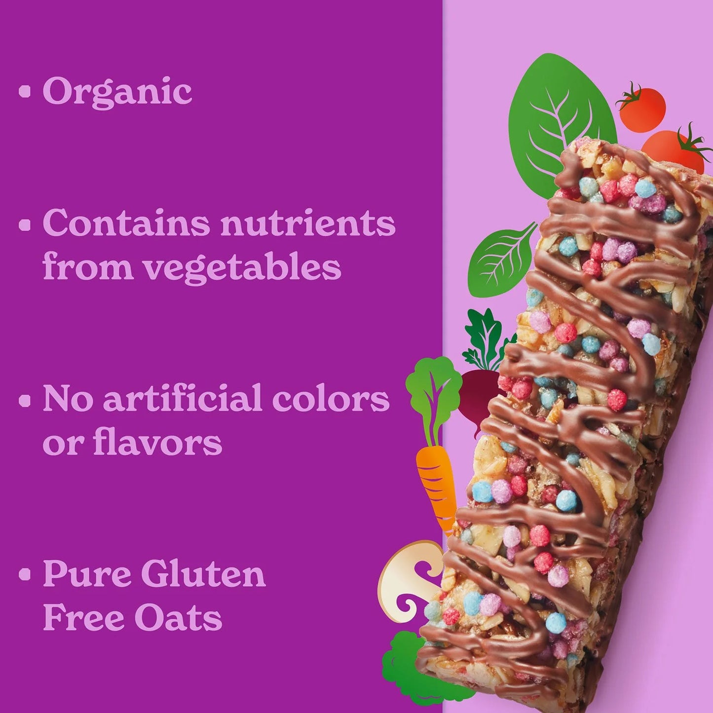 Made Good - Gluten Free Chocolate Drizzled - Birthday Cake Granola Bars
