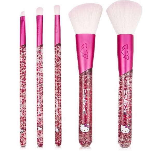 The Crème Shop - Hello Kitty Limited Edition Wave Makeup Brush Set Of 5