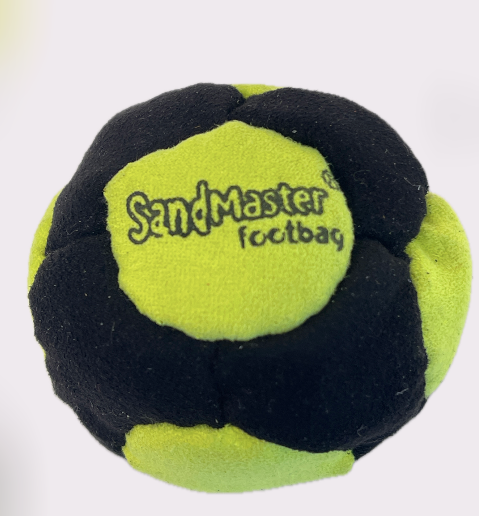 SandMaster | 4-Panel Sand Filled Hacky Sack | Choose Your Color