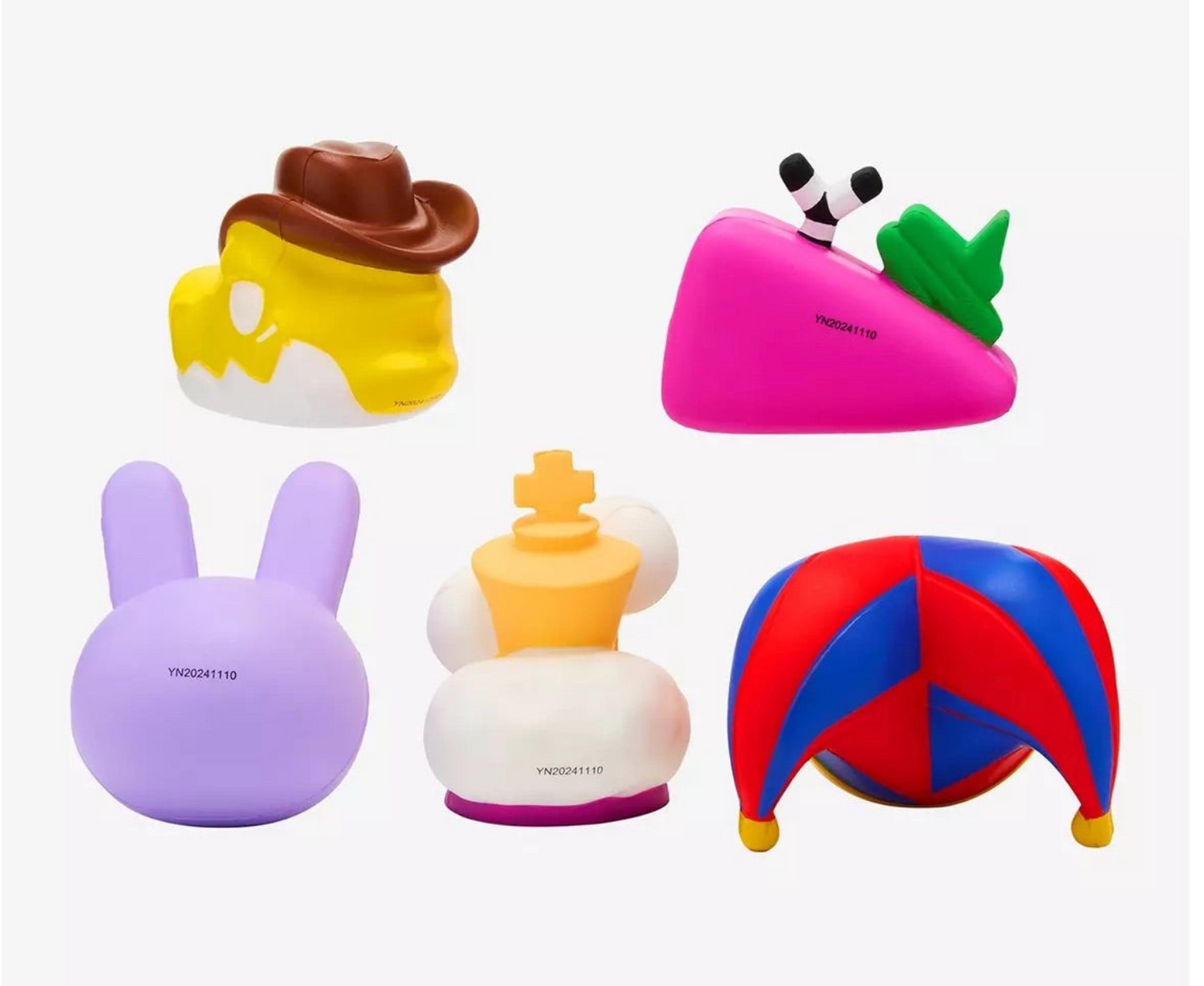 The Amazing Digital Circus SquishMe Squishy Figure | Gummigoo