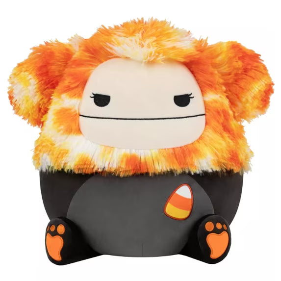Jazwares | Squishmallows | Roxanne Black Candycorn Bigfoot | 12-Inch Plush