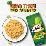 Goldfish Spicy Dill Pickle Flavored Crackers pack of 6