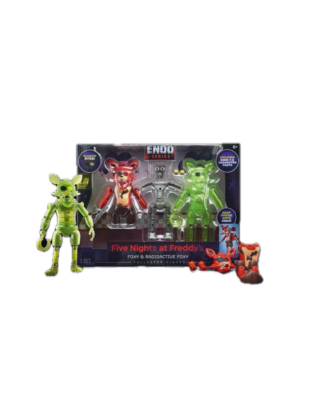 Five Nights at Freddyβs Endo-01 | Classic Foxy and Radioactive Foxy | Vault