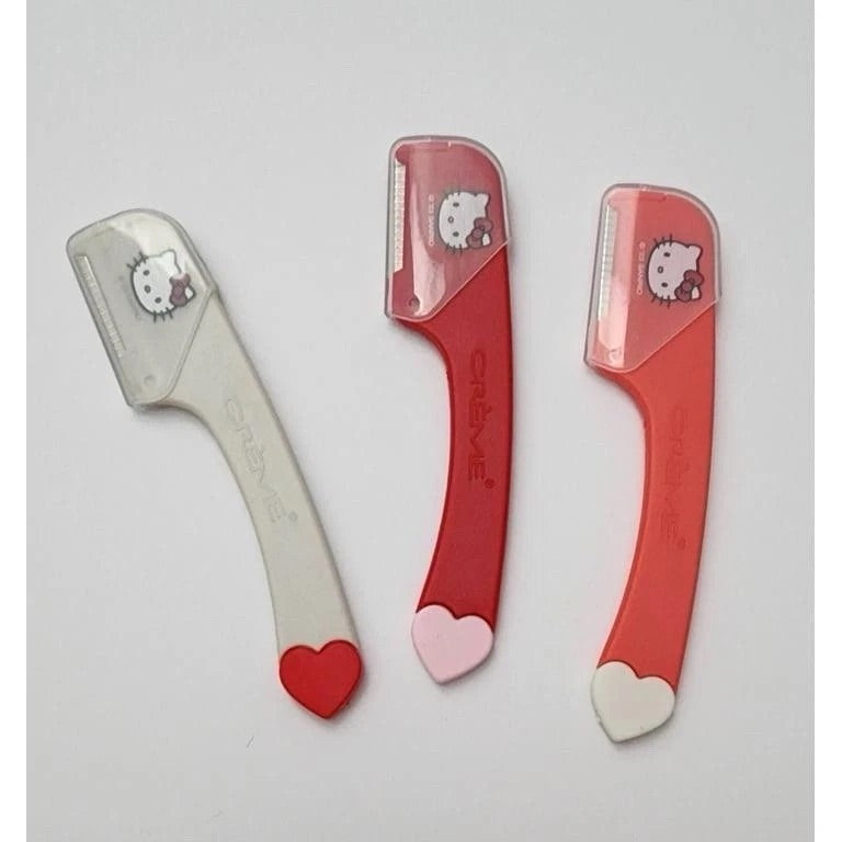 The Crème Shop Hello Kitty Prepped Up Red Dermaplane & Sculpt Razors