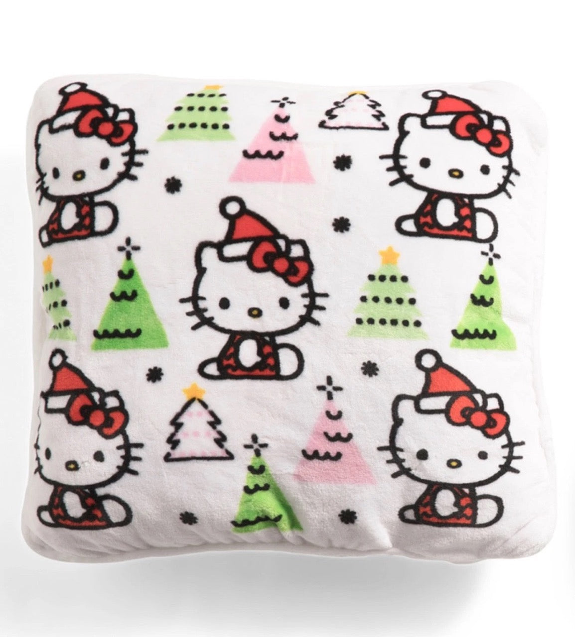 HELLO KITTY - Christmas Pillows 18"in Square & Head Shaped Pillow