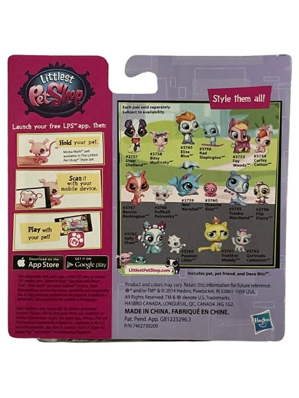 Littlest Pet Shop Pet Pawsabilities Shep Shetland & Bitsy Mudinsky 3757 3758