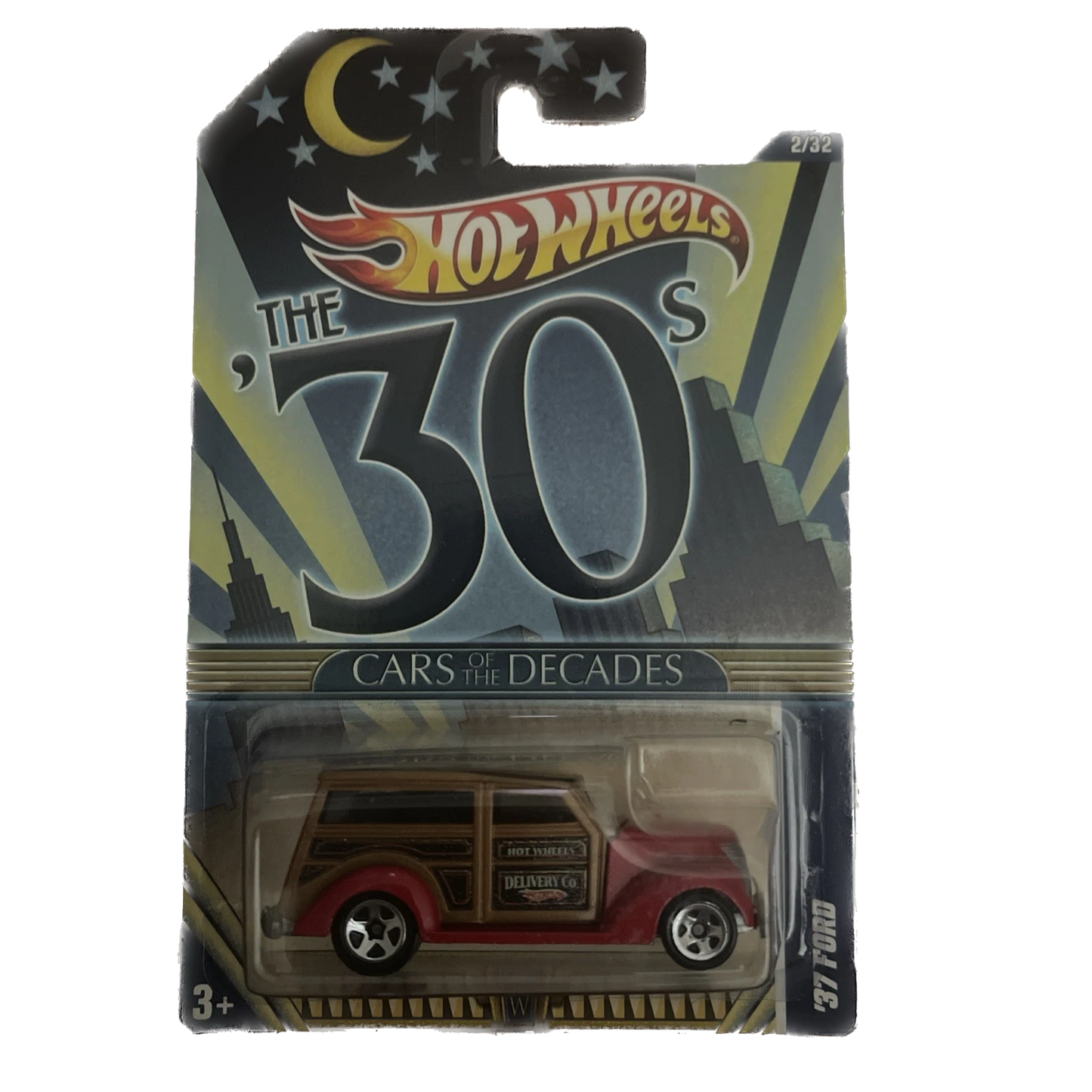 2011 Hot Wheels '37 Ford 2/32 - Cars of the Decades A