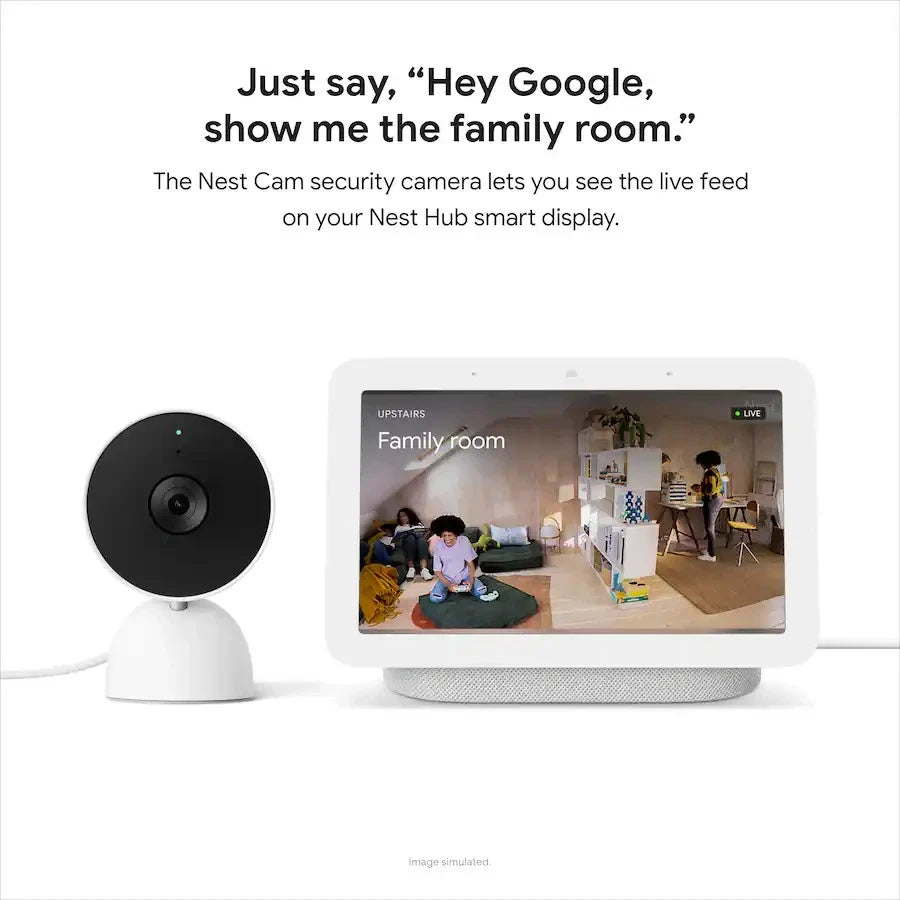 Google Nest Cam Indoor Wired - 2nd Generation