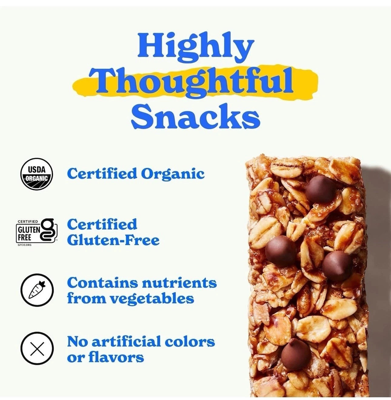 Made Good Granola Bars - Chocolate Chip - 6 Pack ( 5.1 oz )