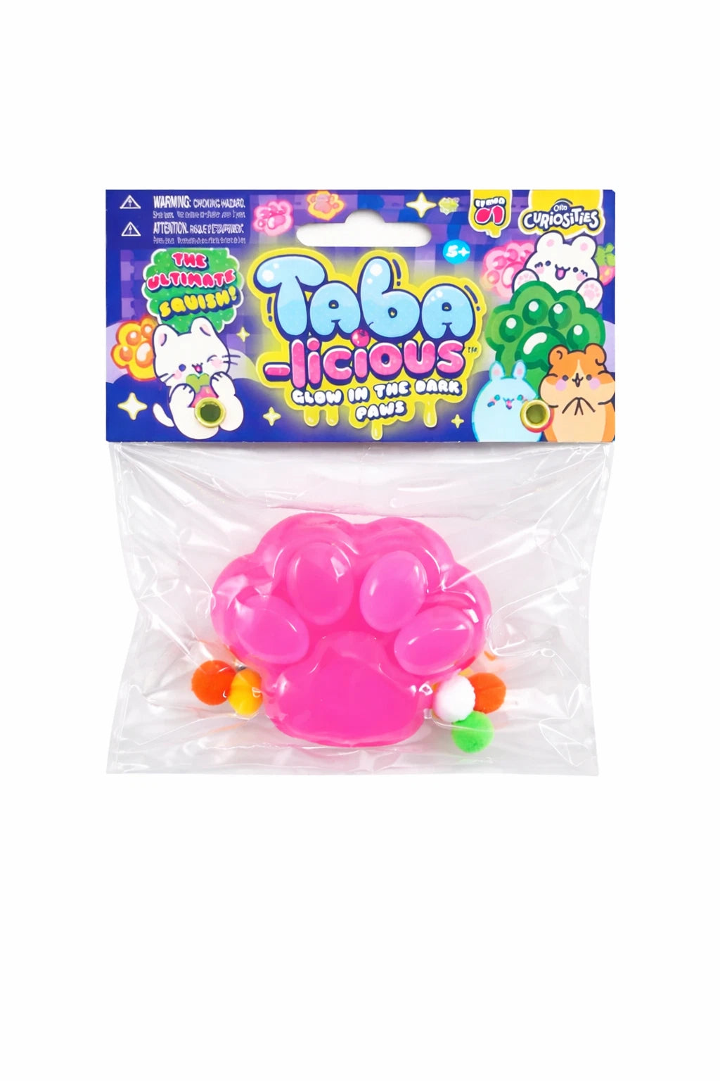 Taba-licious | Glow In The Dark Paws Sensory Fidget Toy