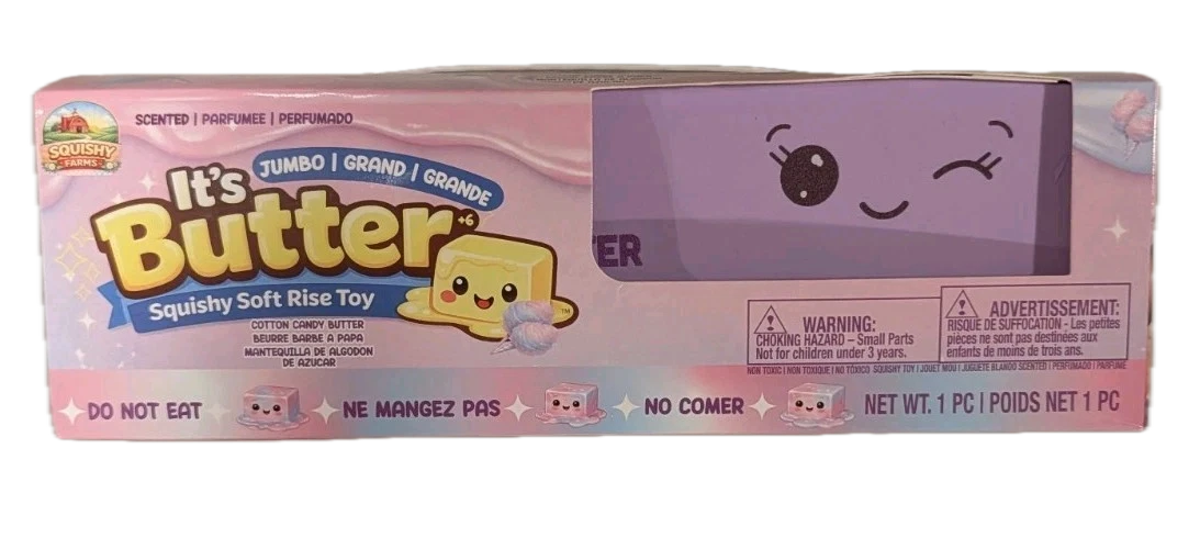 Squishy Farms | It's Butter Soft Rise Jumbo Squishy | Scented | Choose Your Scent