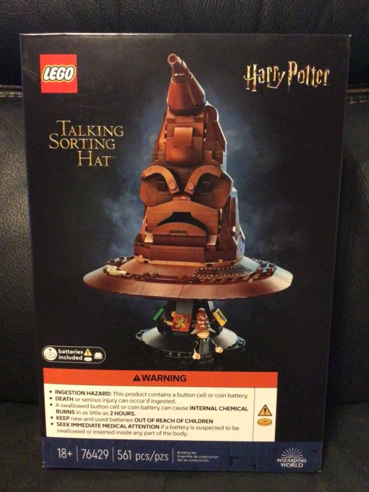 LEGO | Harry Potter | Talking Sorting Hat | 575 Pieces | 76429