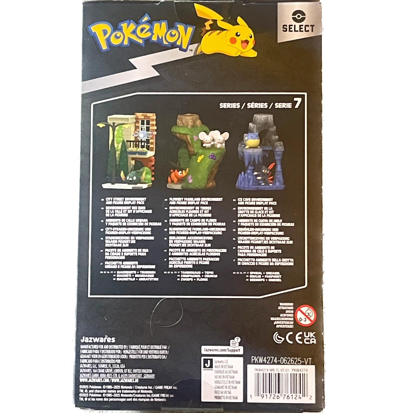 Pokémon Select Series 7 Environment Display Pack Flowery Farmland
