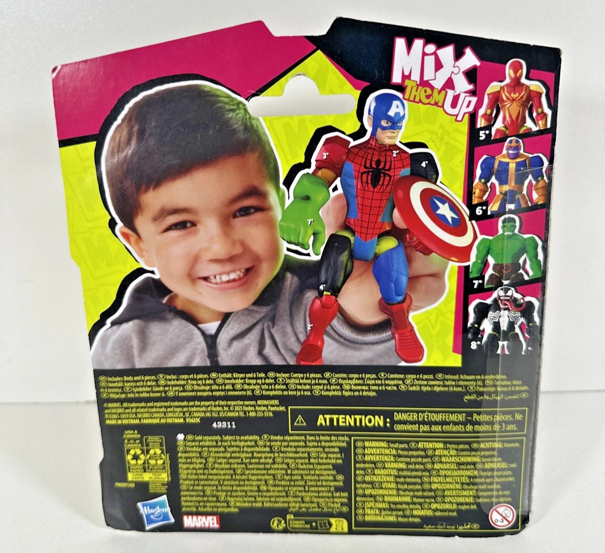 Marvel Mix Masher - Captain America