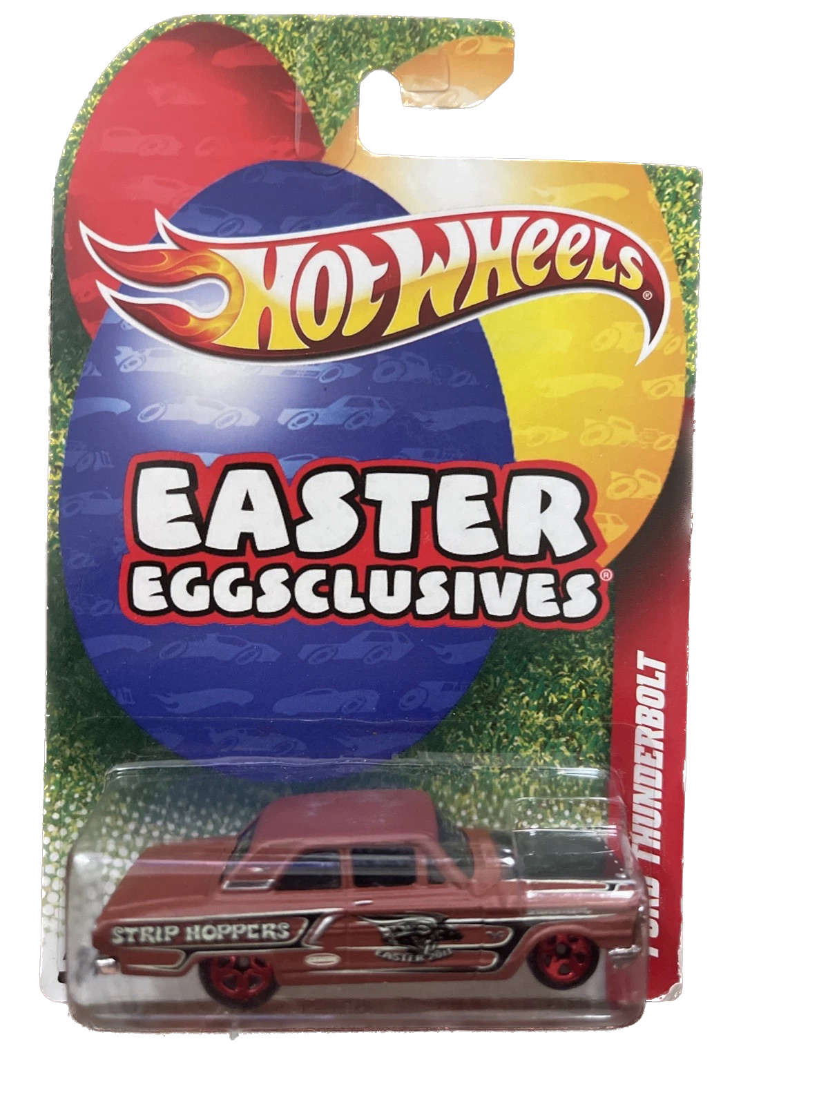 2011 HOT WHEELS EASTER FORD THUNDERBOLT