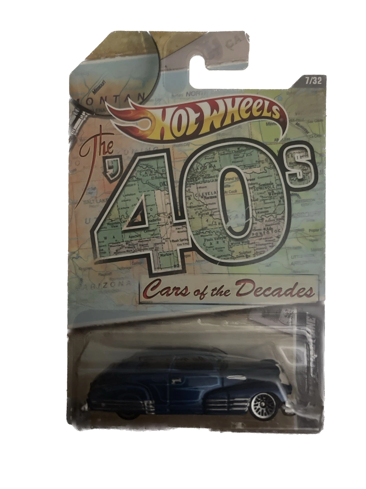 2011 Hot Wheels Cars of the Decades The 40’s #8 Purple Passion