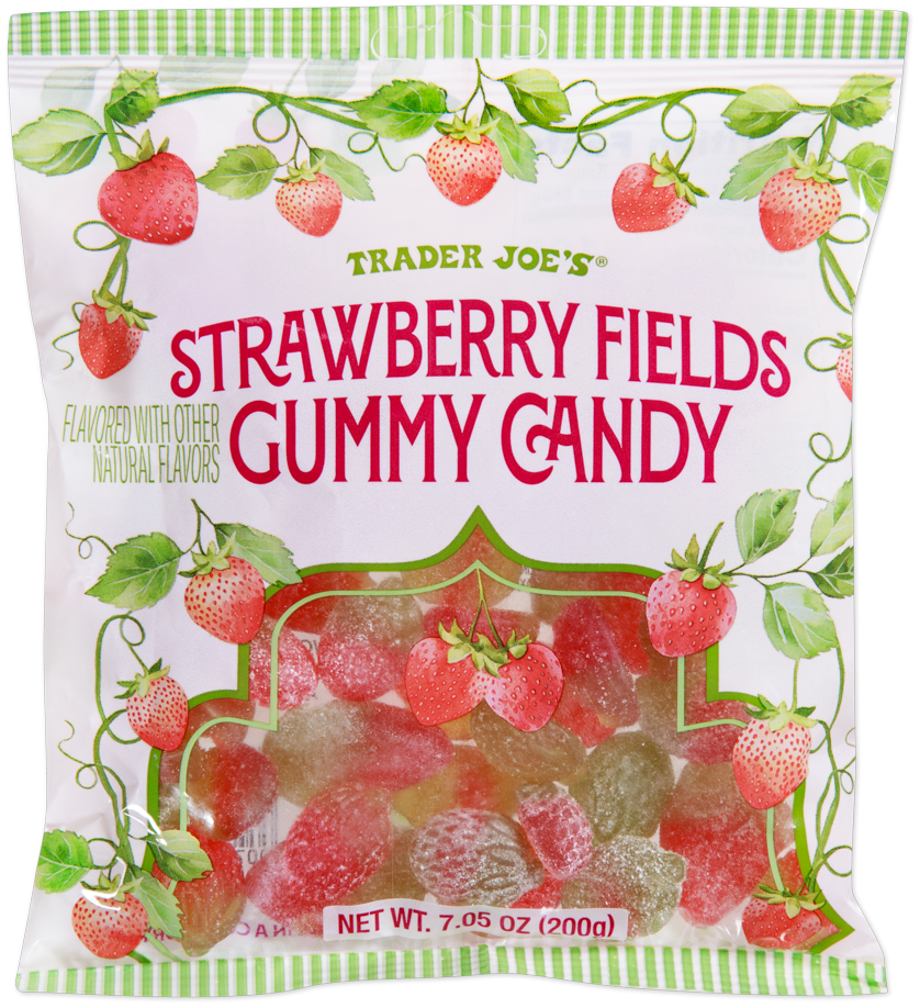 Trader Joe's | Strawberry Fields | Gummy Candy | 2 pack 7 oz