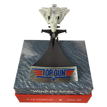 Hot Wheels Premium | Top Gun F-14 Tomcat & MiG-28 | Inverted Flight Display | Mattel Creations