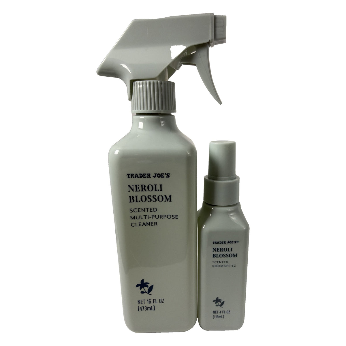 Trader Joe's | Neroli Blossom 2-Piece Set | 16 fl oz Multi-Purpose Cleaner + 4 fl oz Room Spritz