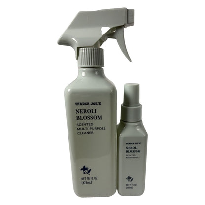 Trader Joe's | Neroli Blossom 2-Piece Set | 16 fl oz Multi-Purpose Cleaner + 4 fl oz Room Spritz