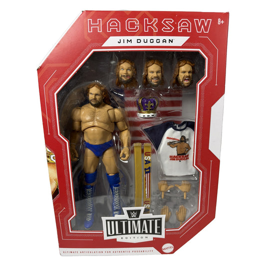 WWE Ultimate Edition Hacksaw Jim Duggan action figure front