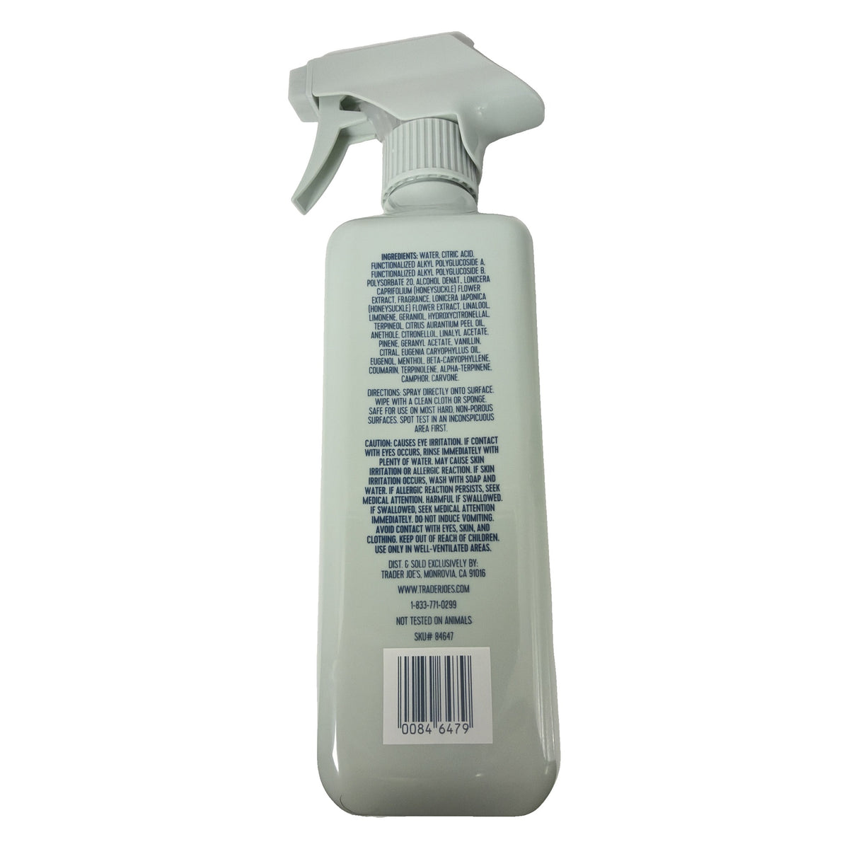 Trader Joe's | Neroli Blossom 2-Piece Set | 16 fl oz Multi-Purpose Cleaner + 4 fl oz Room Spritz