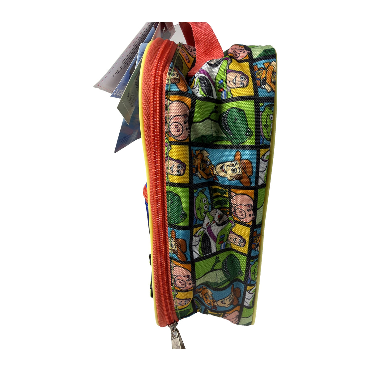Disney Pixar | Toy Story Toy-Riffic Team Kids Lunch Bag | 3 Snap-On Charms Buzz Woody Alien