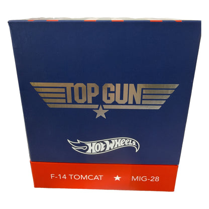 Hot Wheels Premium | Top Gun F-14 Tomcat & MiG-28 | Inverted Flight Display | Mattel Creations